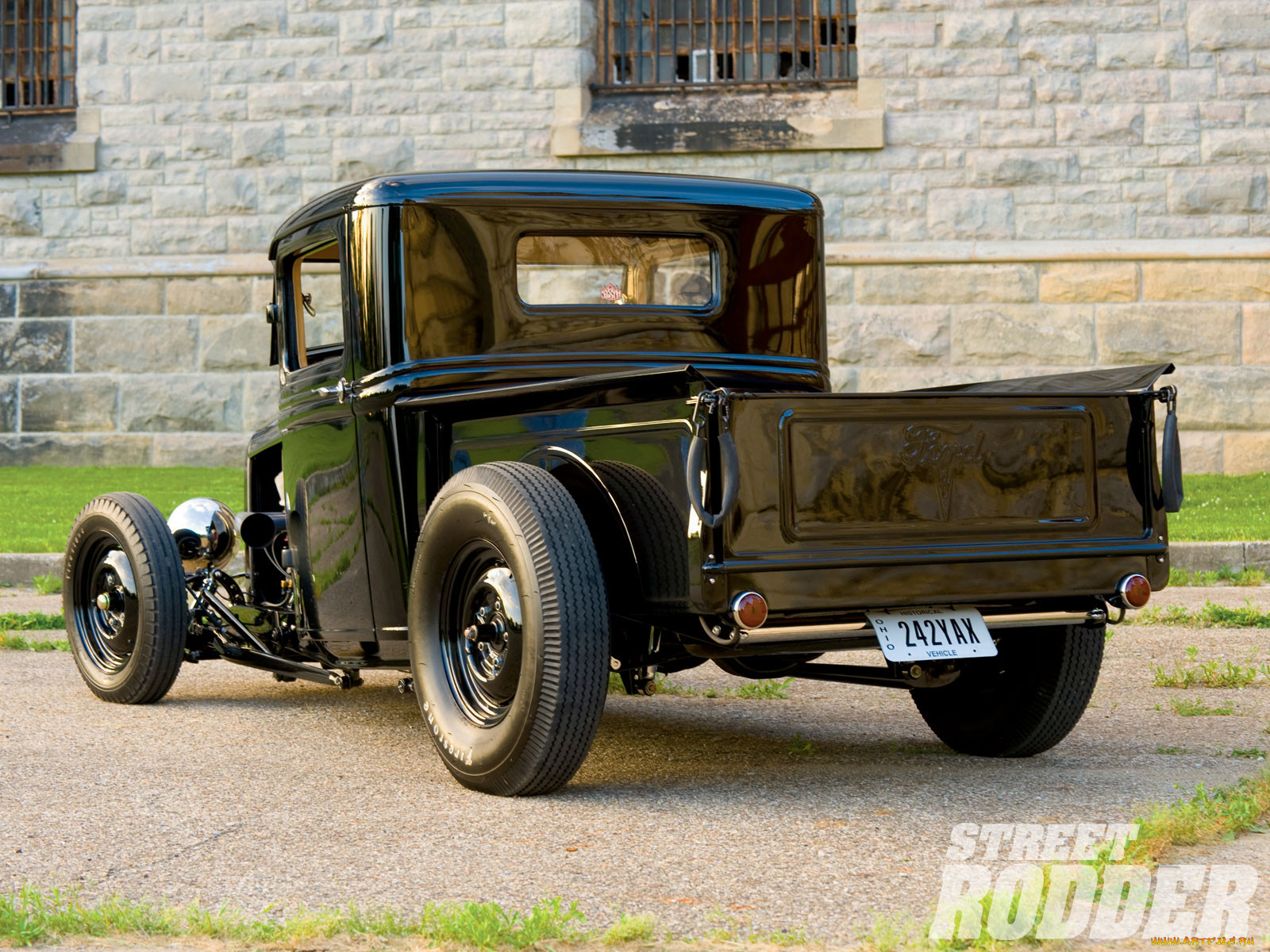 1932, ford, channeled, pickup, , custom, pick, up
